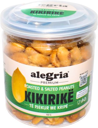 Roasted and salted peanuts 135 g Can PET