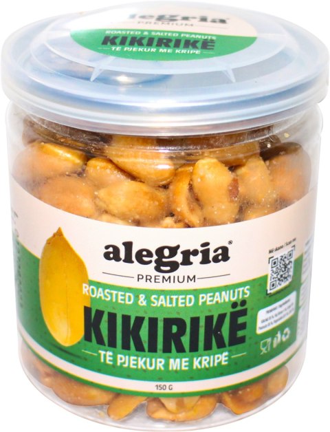 Roasted and salted peanuts 135 g Can PET