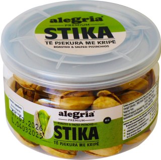Stika te pjekura me kripe 60 g vaskete Mini can PET / Roasted and salted Pistachios 60 g Mini Can PET